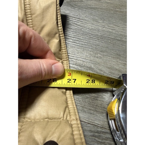 VTG Natural High Down Outerwear Slash Pocket Down Filled Vest Mens Sz L EUC - Picture 3 of 4